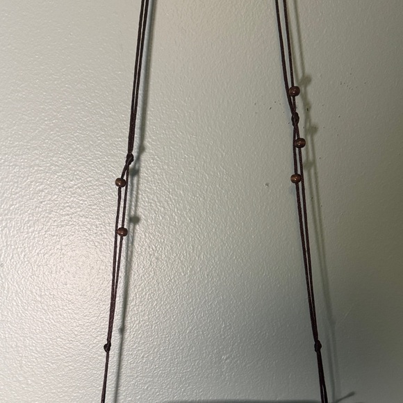 Brown Floral Accent Crossbody Bag - Picture 3 of 8